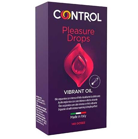 CONTROL - PLEASURE DROPS VIBRATIONSÖL