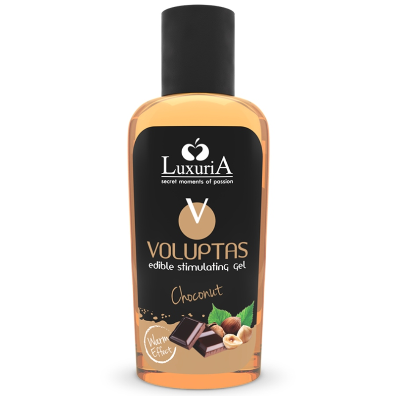 INTIMATELINE LUXURIA - VOLUPTAS ESSBARES MASSAGEGEL MIT WÄRMEFFEKT - SCHOKOLADE 100 ML