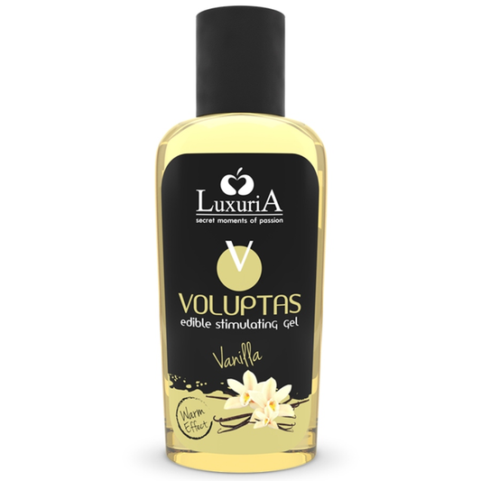 INTIMATELINE LUXURIA - VOLUPTAS ESSBARES MASSAGEGEL MIT WÄRMEFFEKT - VANILLE 100 ML