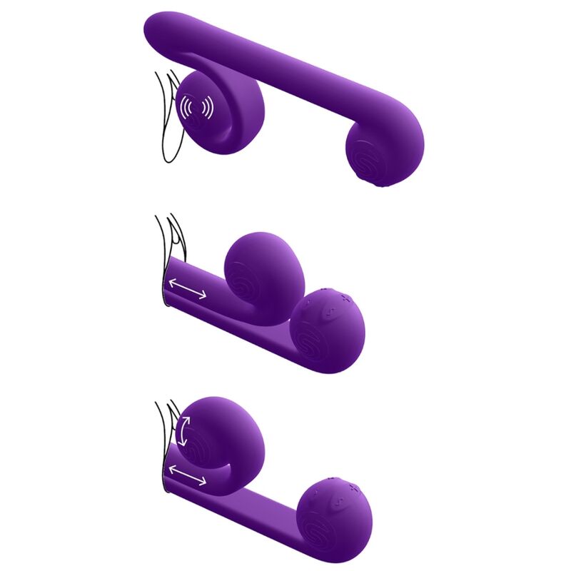 SNAIL VIBE - MULTIACTION VIBRATOR PURPLE