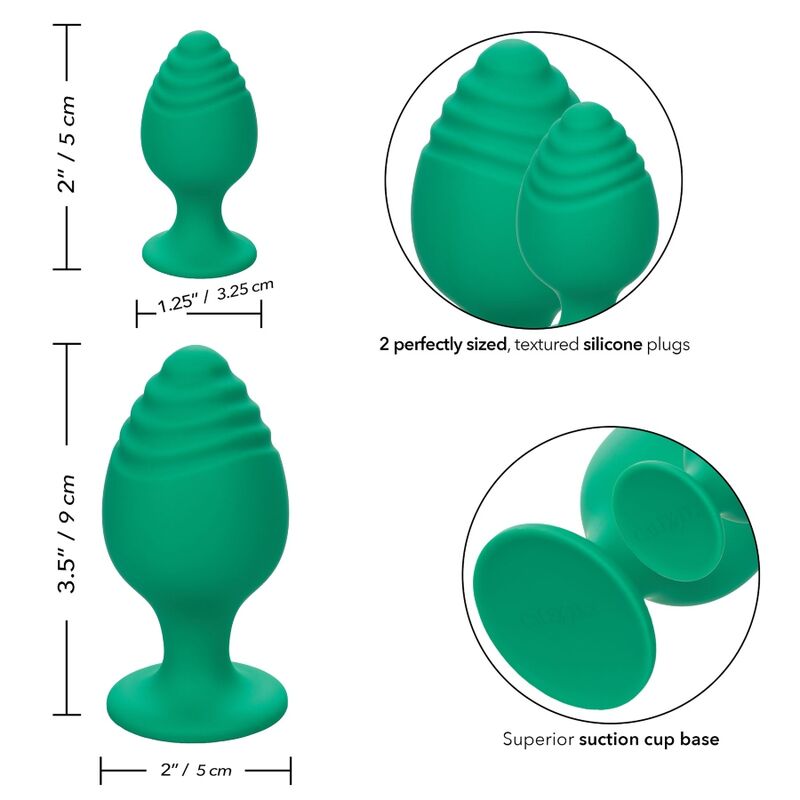 CALEXOTICS - GRÜNER FRECHER BUTTPLUG