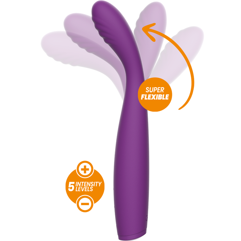 REWOLUTION - VIBRADOR FLEXÍVEL REWOSTIM