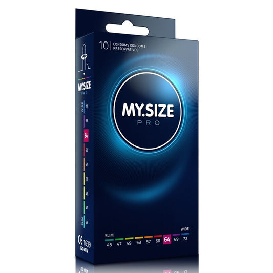 MY SIZE - PRO CONDOMS 64 MM 10 UNITS