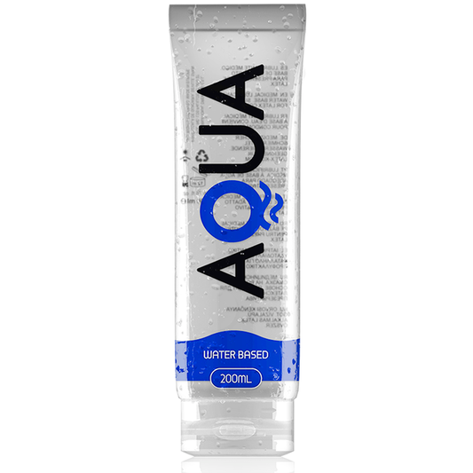 AQUA QUALITY - WATER BASED LUBRICANT 200 ML