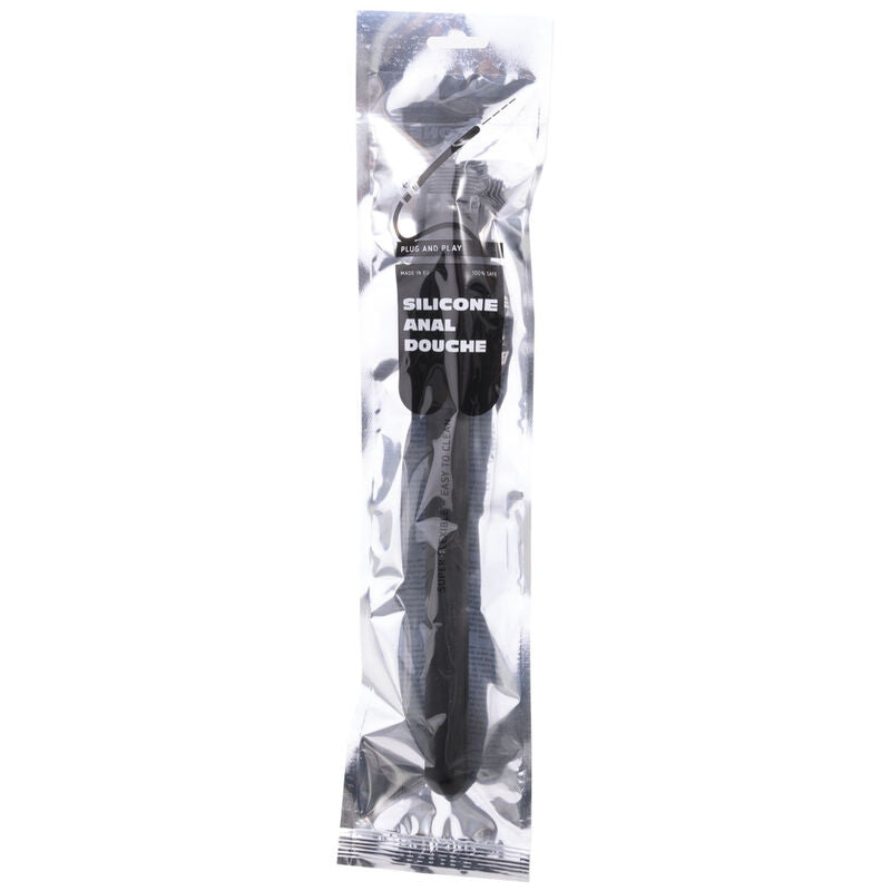 ALL BLACK - SILICONE ANAL SHOWER DOUBLE 27 CM