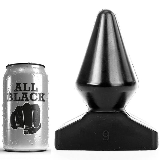 ALL BLACK - ANAL PLUG 18.5 CM