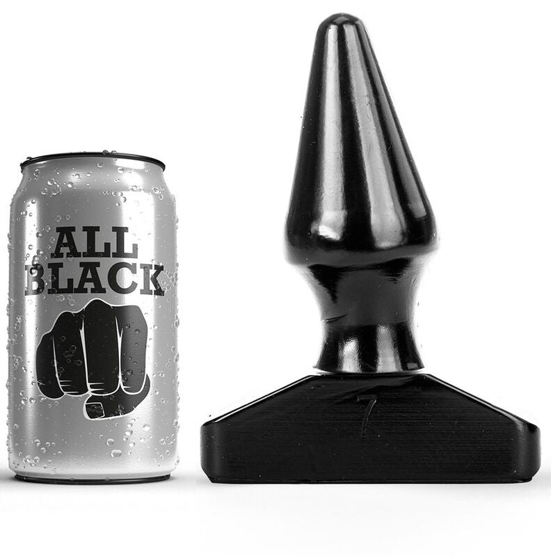 ALL BLACK - ANAL PLUG 16 CM