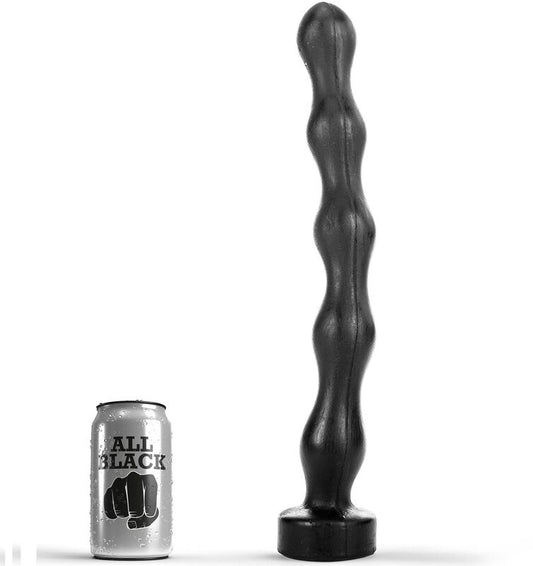 ALL BLACK - ANAL BEADS 41.5 CM