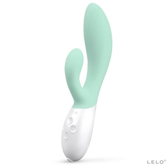 LELO - INA 3 GRÜNER KANINCHENVIBRATOR, SEEALGEN-LUXUS