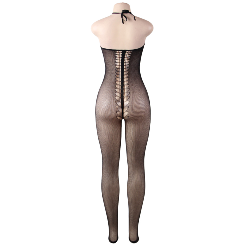 QUEEN LINGERIE - NECKHOLDER-BODYSTOCKING S/L