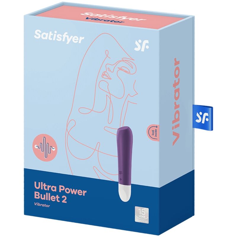 SATISFYER - ULTRA POWER BULLET 2 ROXO