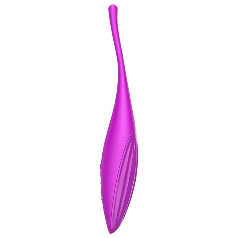 SATISFYER - VIBRADOR TWIRLING JOY CLIT TIP FÚCSIA