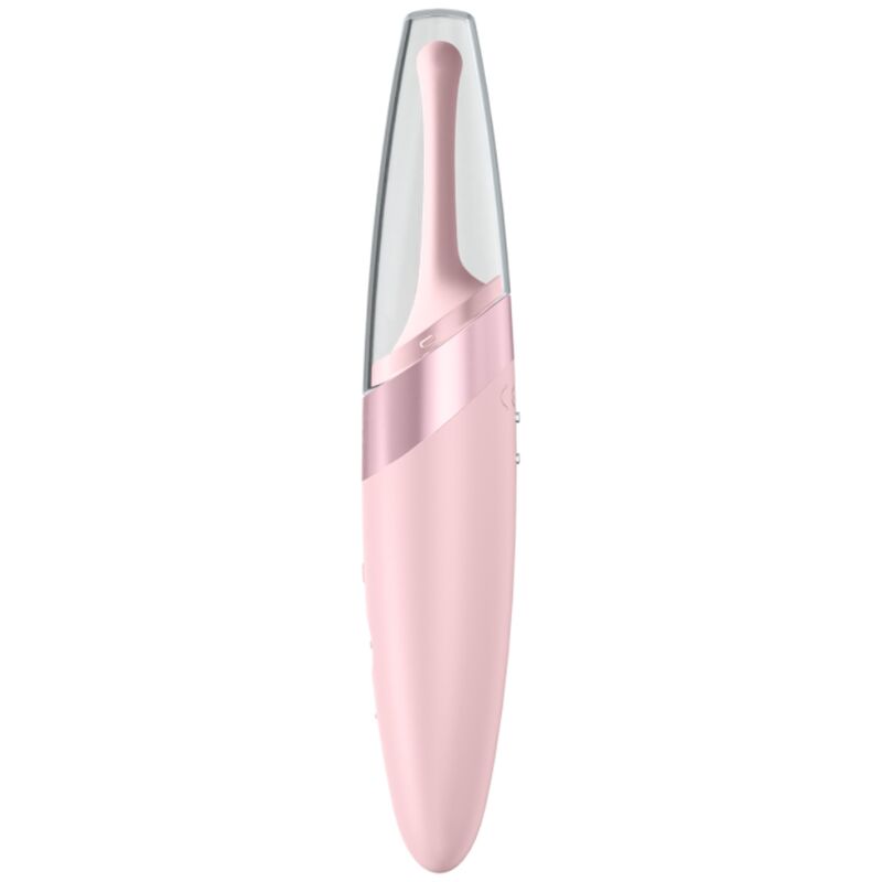 SATISFYER - ESTIMULADOR DE CLITÓRIS TWIRLING DELIGHT ROSA