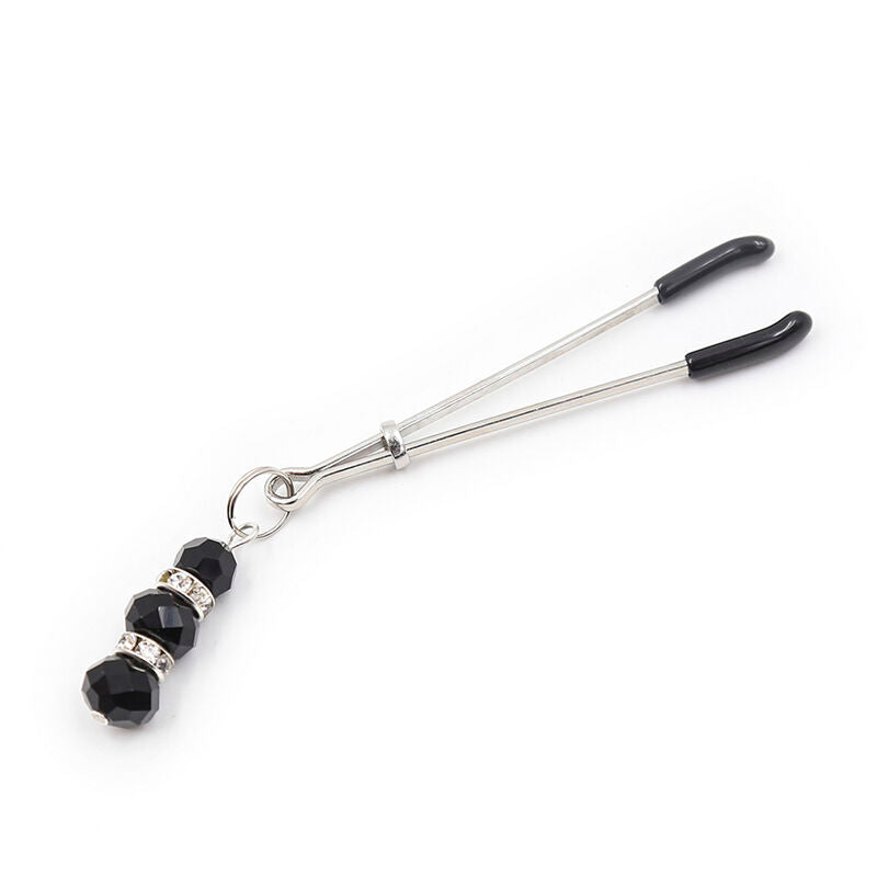 OHMAMA FETISH - NIPPLE CLAMPS WITH GLASS BEADS