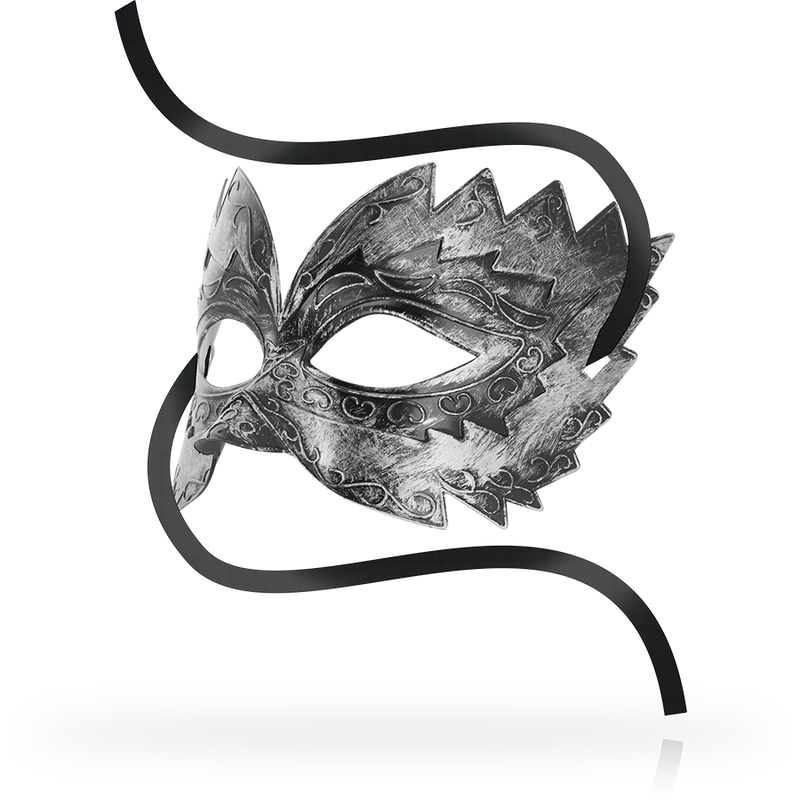 OHMAMA - SILVER VENETIAN STYLE ANTIQUE MASKS