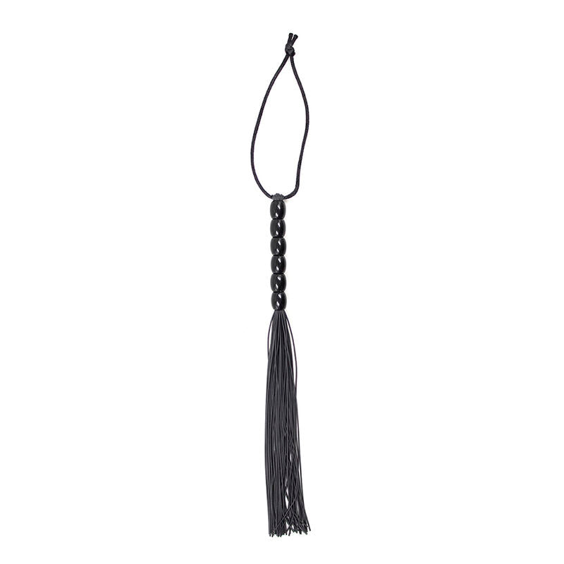 OHMAMA FETISH - NERVED SILICONE CABLE FLOGGER 26 CM