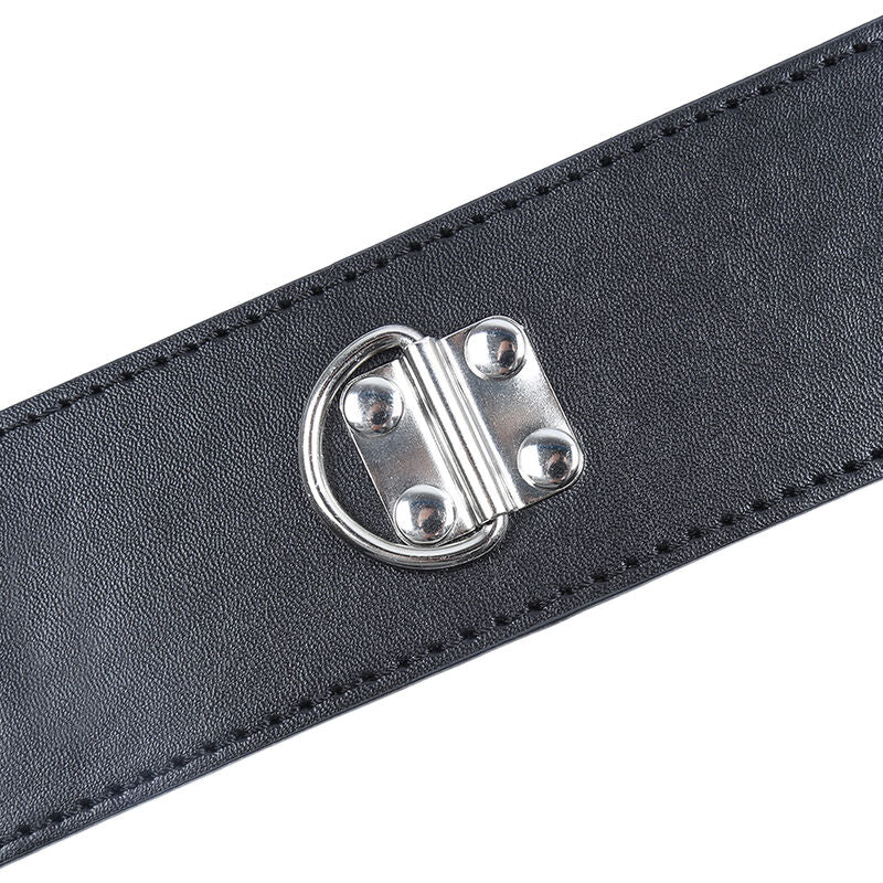 OHMAMA FETISH - SNAP FASTEN METAL WRIST RESTRAINTS