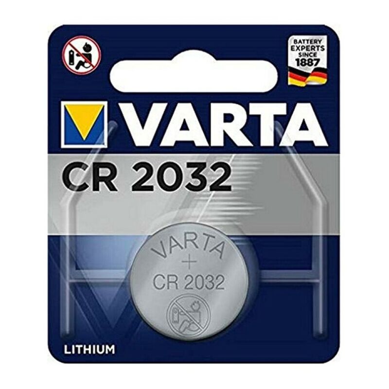 VARTA - CR2032 LITHIUM BUTTON BATTERY 3V UNIT 1