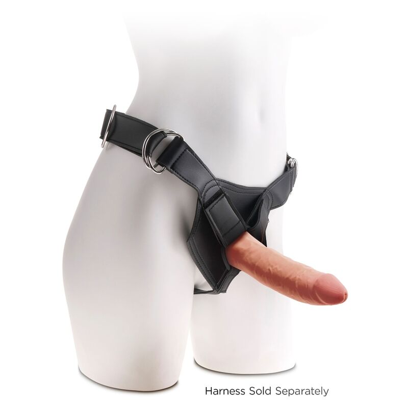 KING COCK - PLUS 3D DILDO TRIPLA DENSIDADE 18 CM