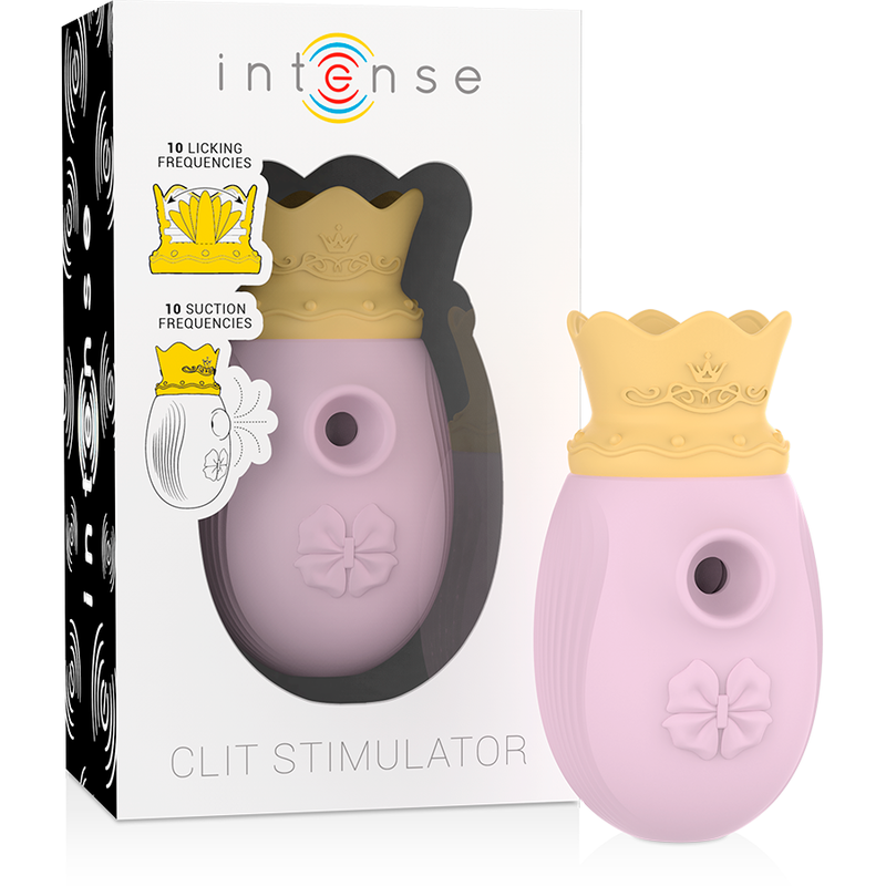 INTENSE - CLITORAL STIMULATOR 10 LICKING AND JUICING FREQUENCIES - PINK