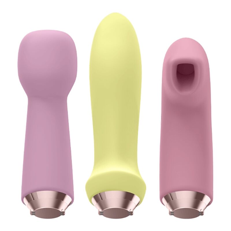 SATISFYER - MARVELOUS FOUR AIR PULSE AND VIBRATOR SET