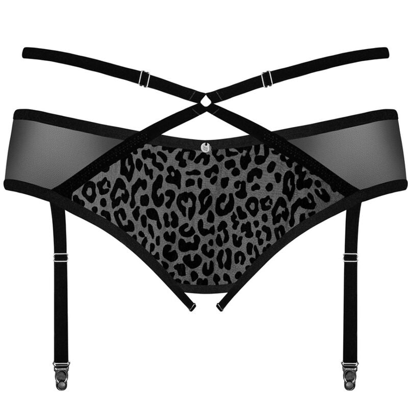 OBSESSIVE - JAGUERIA GARTER BELT 4XL/5XL