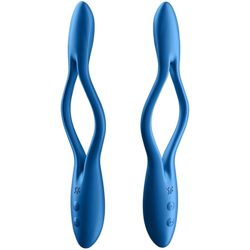 SATISFYER - MULTI VIBRATOR ELASTIC GAME BLUE