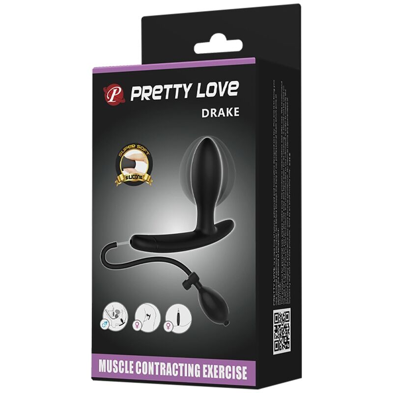 PRETTY LOVE - AUFBLASBARER ANALSTECKER DRAKE