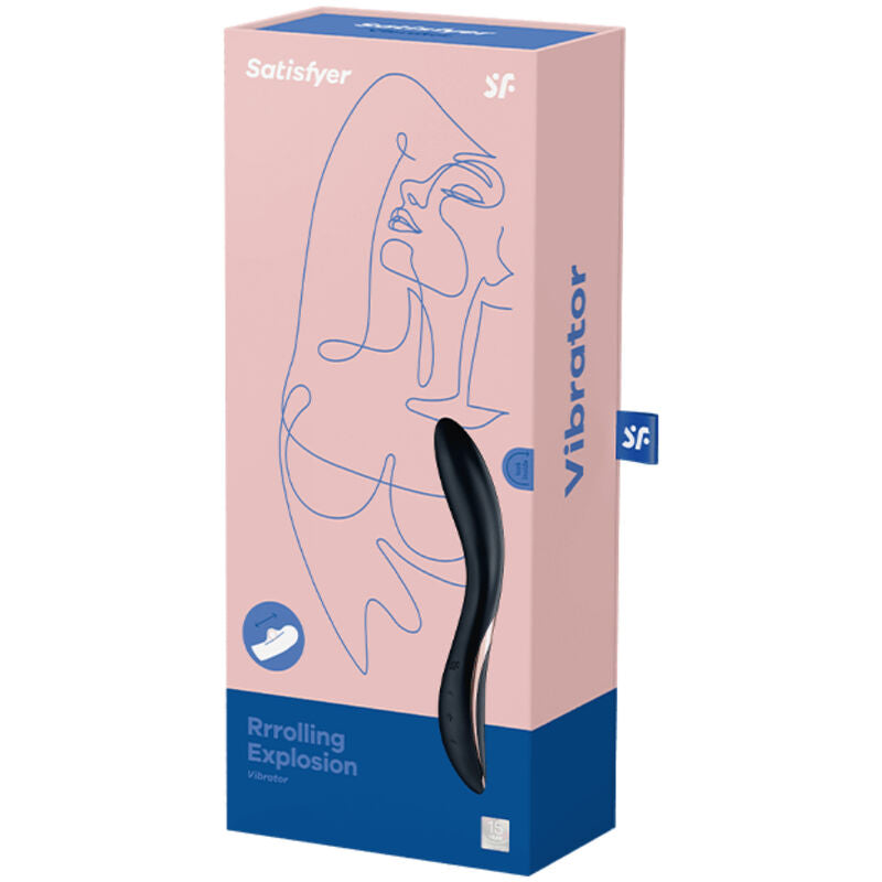 SATISFYER - VIBRADOR RRROLLING EXPLOSION GSPOT