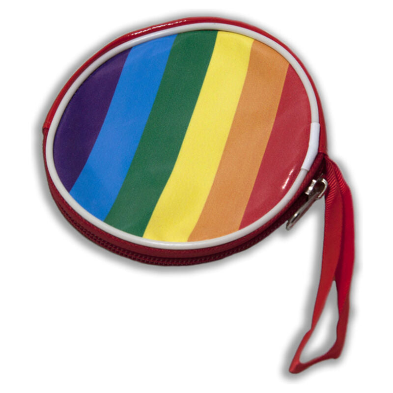 PRIDE - LGBT-FLAGGE RUNDE TASCHE