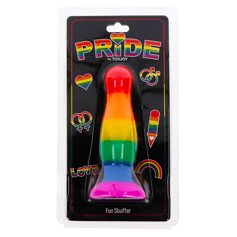 PRIDE - LGBT FUN STUFER FLAG PLUG 8.5 CM