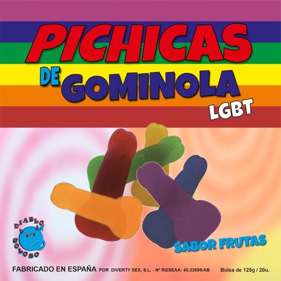 PRIDE - PENISFRUCHT LGBT GUMMIBÄRCHEN