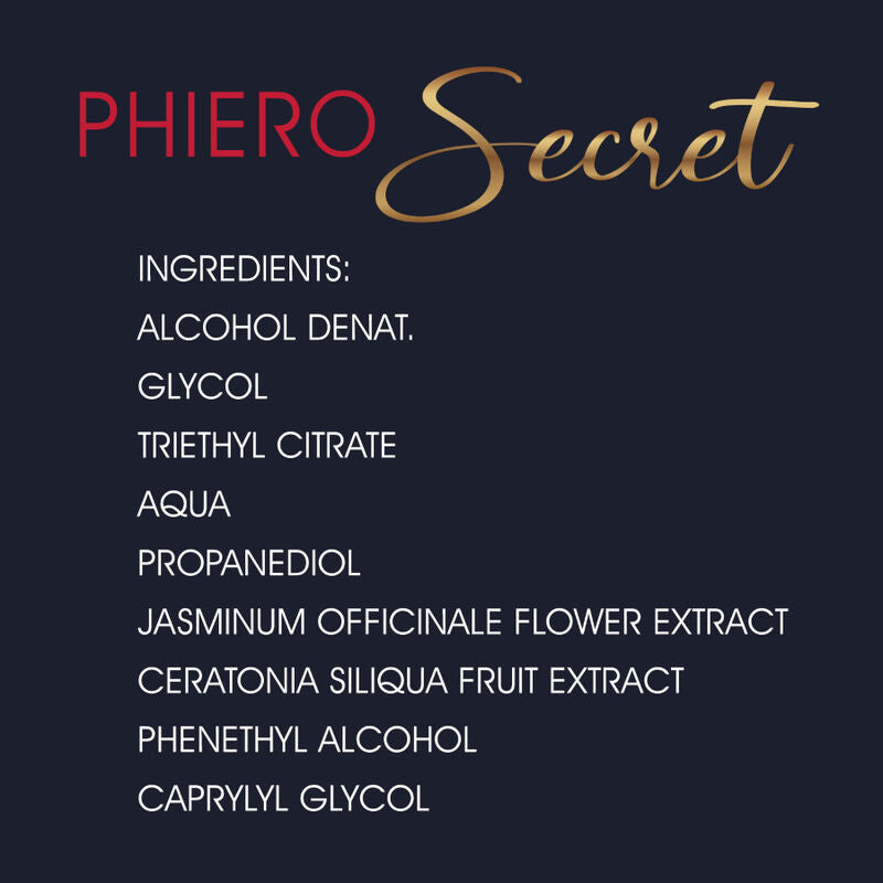 500 COSMETICS - PHIERO SECRET NATURAL INODORLESS COMBINATION FEMALE SEXUAL HORMONES 15 ML