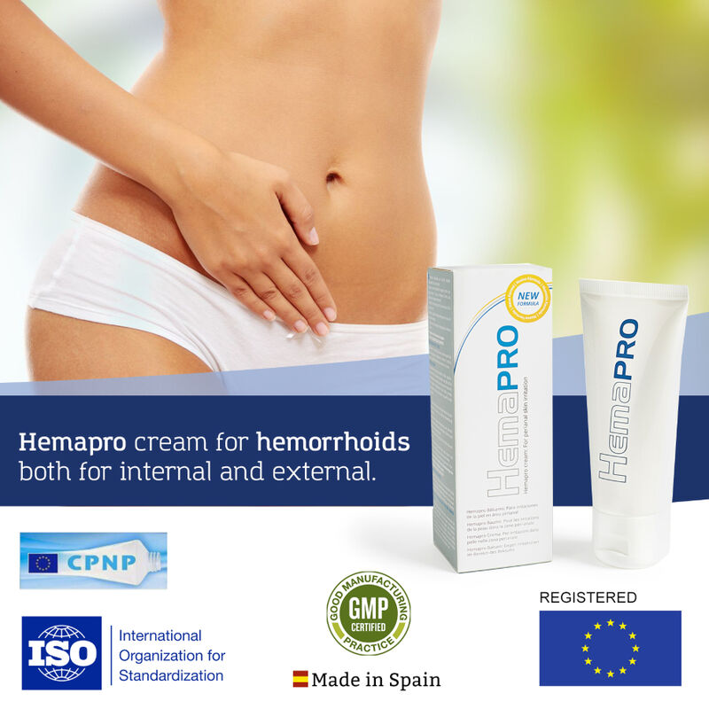 500 COSMETICS - HEMAPRO CREAM FOR HEMORRHOID TREATMENT