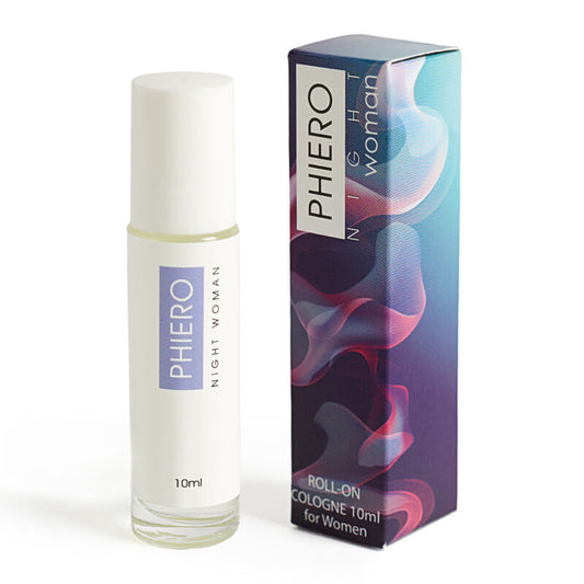 500 COSMETICS - WOMAN OF THE NIGHT BY PHIERO. PERFUME WITH PHEROMONES IN ROLL-ON FORMAT FOR WOMEN