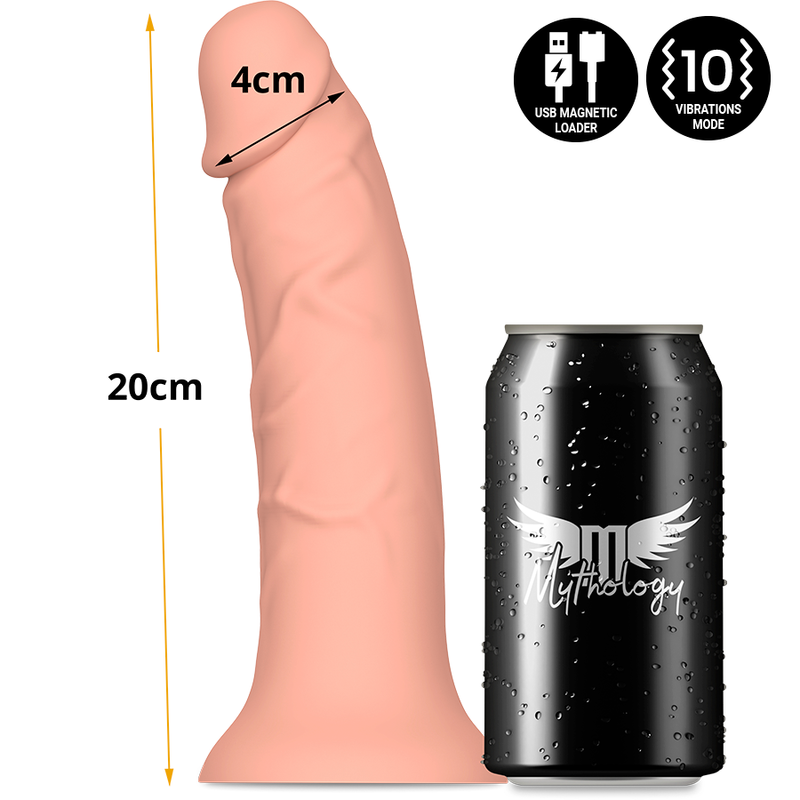 MYTHOLOGIE – ASHER ORIGINAL DILDO M – VIBRATOR KOMPATIBEL MIT DER WATCHME WIRELESS-TECHNOLOGIE