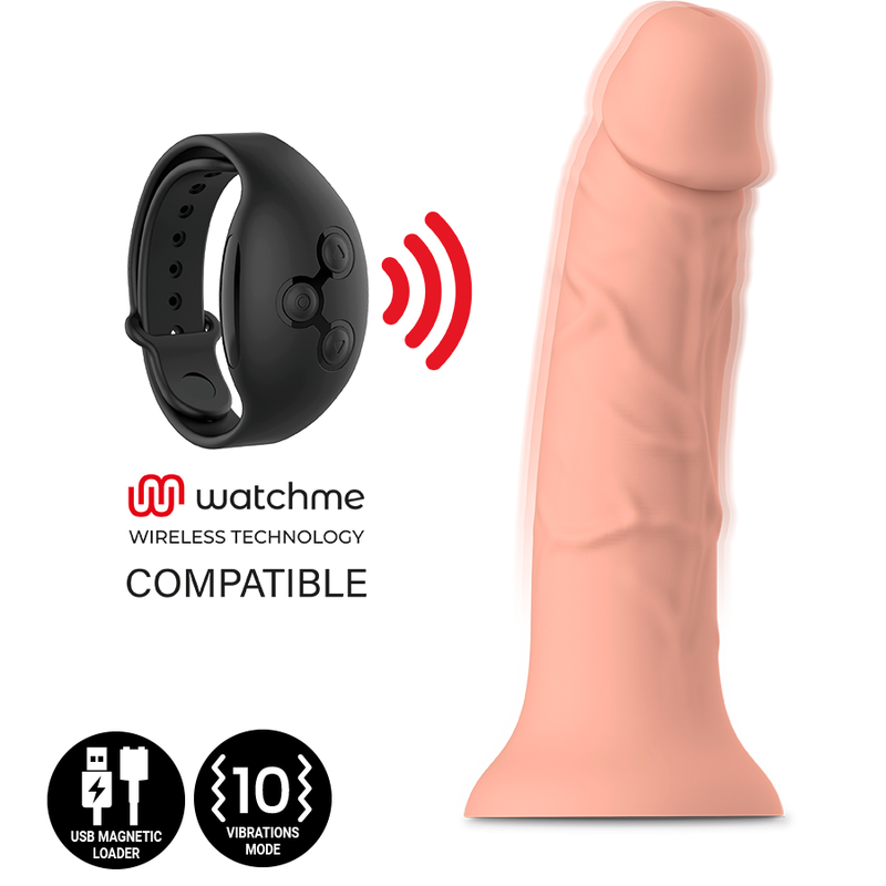 MYTHOLOGIE – ASHER ORIGINAL DILDO M – VIBRATOR KOMPATIBEL MIT DER WATCHME WIRELESS-TECHNOLOGIE