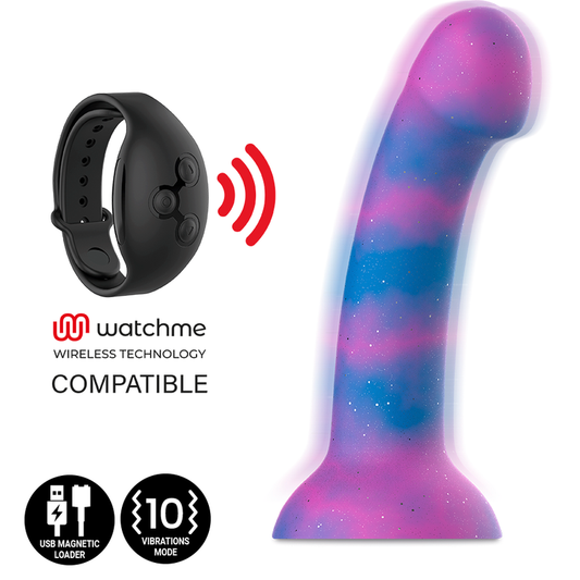 MYTHOLOGIE – DION GALACTIC DILDO M – WATCHME VIBRATOR KOMPATIBEL MIT WIRELESS-TECHNOLOGIE