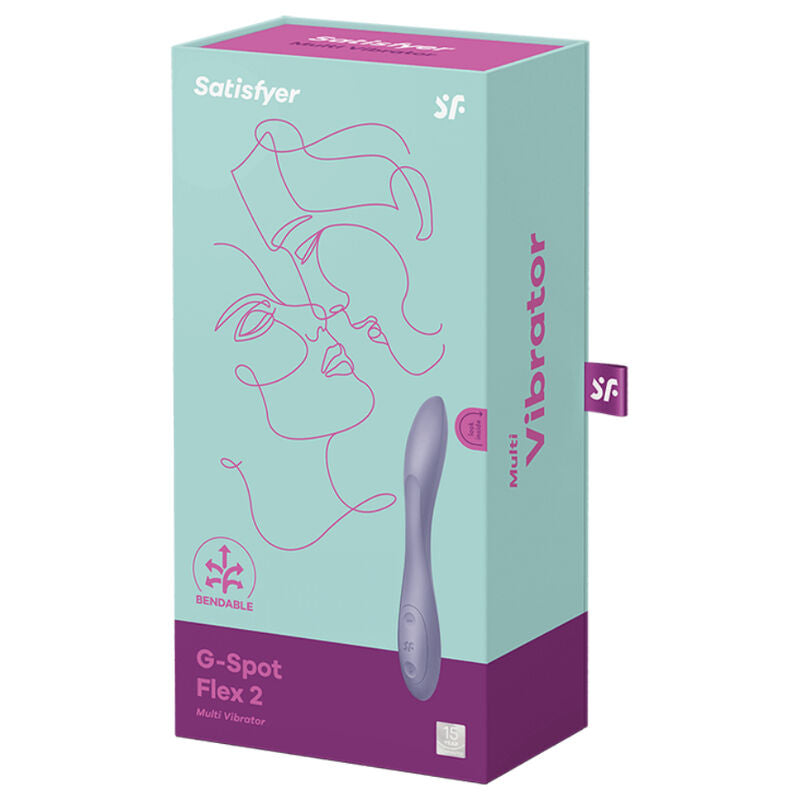 SATISFYER - G-SPOT MULTI VIBRATOR FLEX 2 LILA