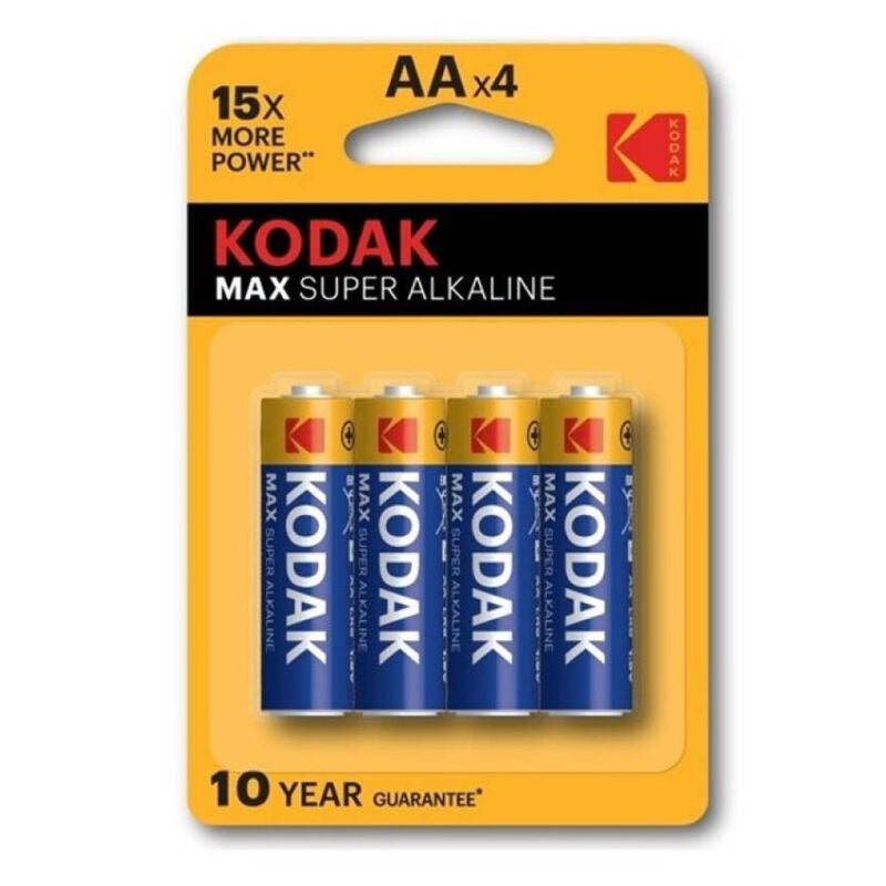 KODAK - ALKALISCHE BATTERIE BLISTER MAX AA LR6 * 4