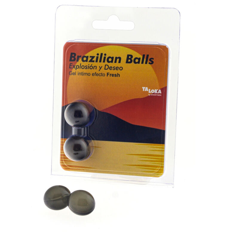 TALOKA - 2 BRAZILIAN GEL BALLS WITH EXCITING EFFECT