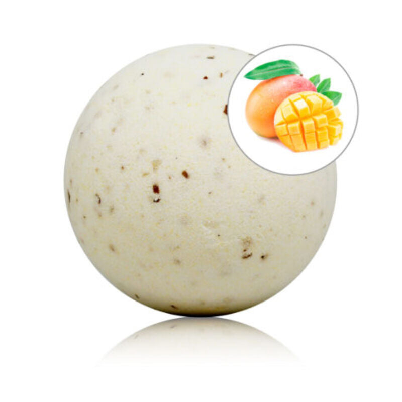 TALOKA - MANGO SCENT BATH BOMB WITH ROSE PETALS