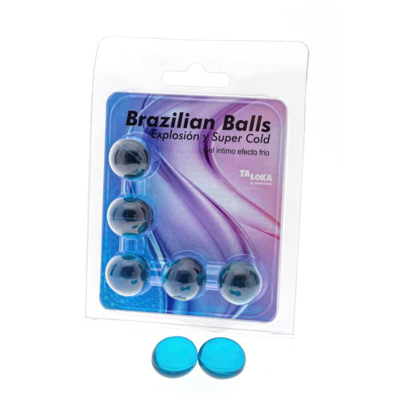 TALOKA - 5 BRAZILIAN BALLS EXCITING GEL COLD EFFECT