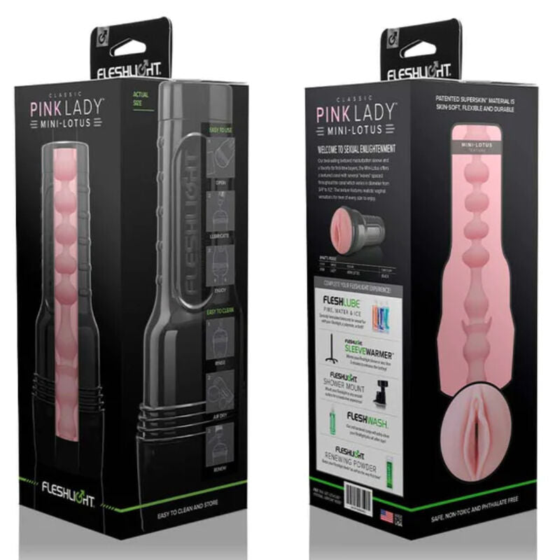 FLESHLIGHT - MASTURBADOR MINI-LOTUS PINK LADY