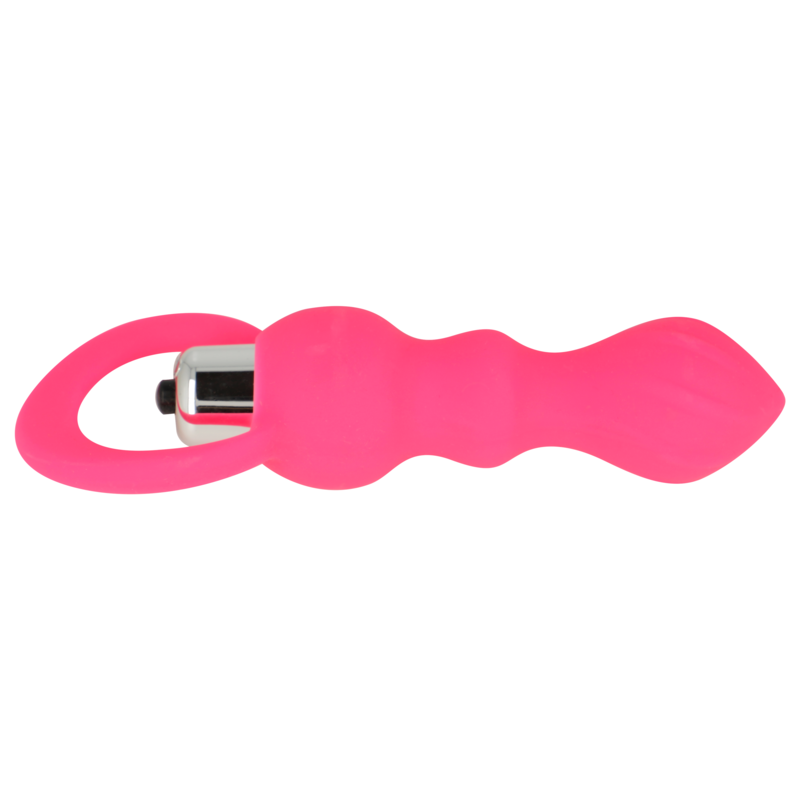 OHMAMA - VIBRATING ANAL STIMULATOR 9 CM PINK