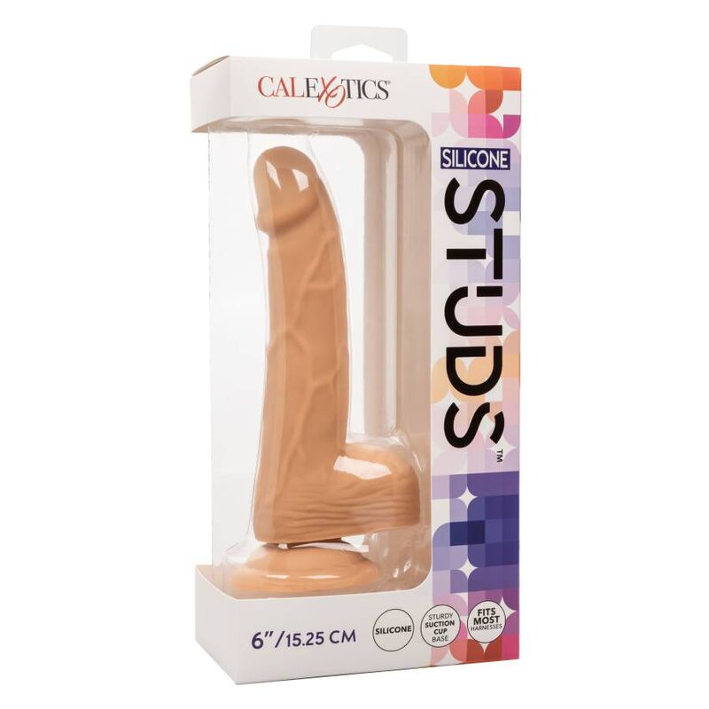 CALEXOTICS - SILICONE STUDS 15.24 CM PELE