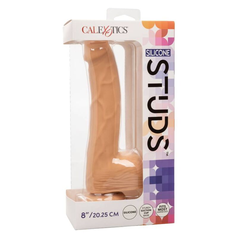 CALEXOTICS - SILICONE STUDS 20.32 CM PELE