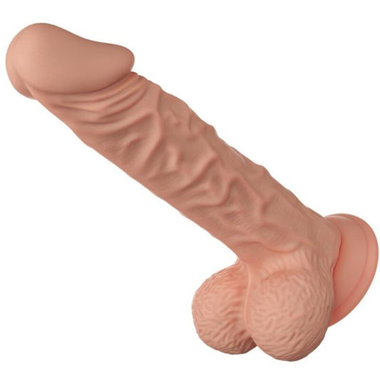 BAILE - LINDO ENCONTRO BURAQ DILDO REALÍSTICO FLEXÍVEL 24 CM NATURAL