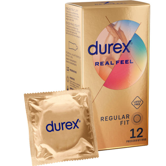 DUREX - SENSAÇÃO REAL 12 UNIDADES