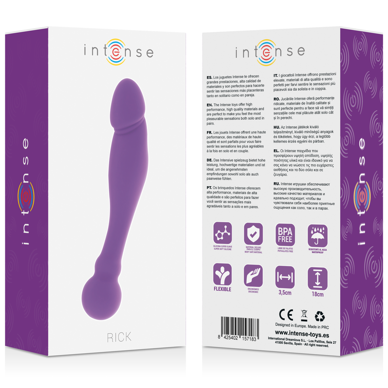 INTENSE - SILICONE RICK DUAL LILAC